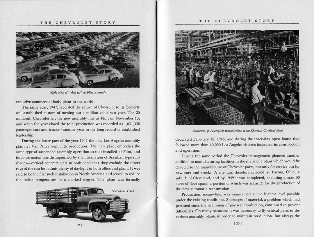 The Chevrolet Story - Published 1953 Page 8